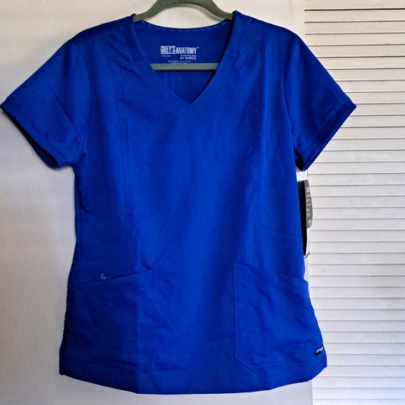 Grey's Anatomy Top (Classic) Kira Scrub Top NWT Medium - Picture 1 of 8